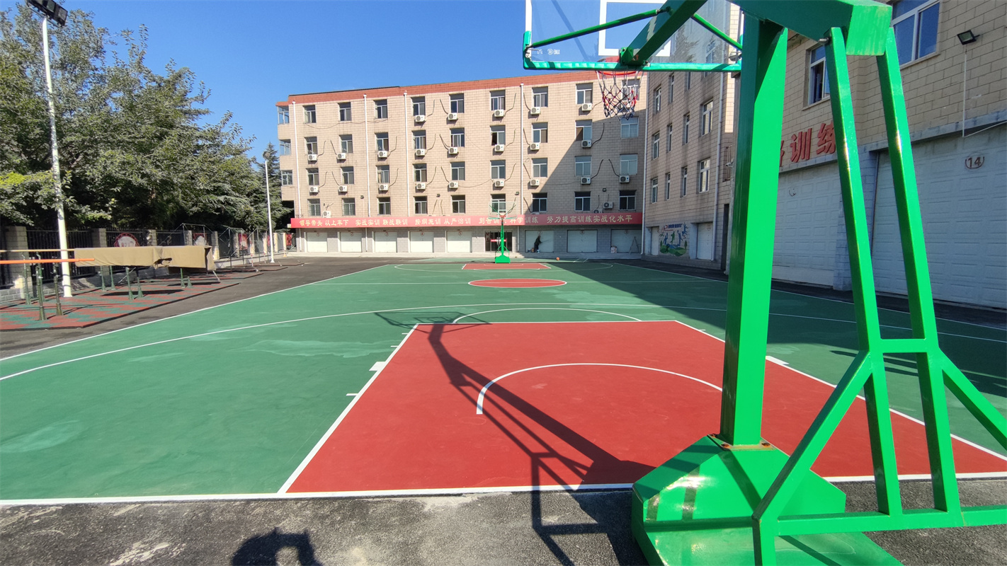彈性丙烯酸籃球場(chǎng)地
