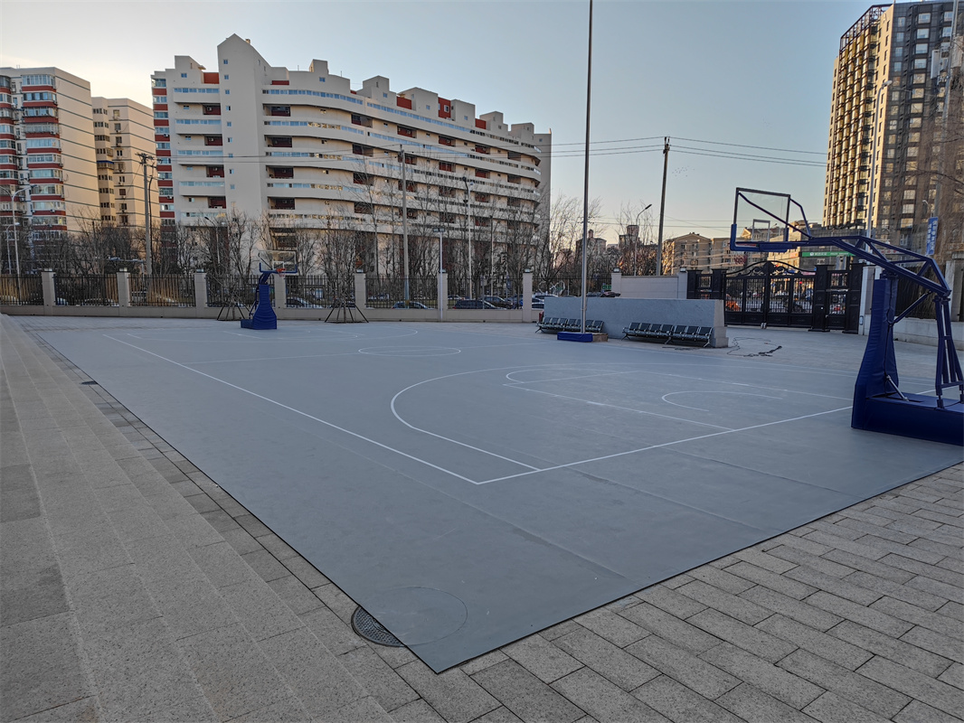 室外PVC籃球場(chǎng)案例